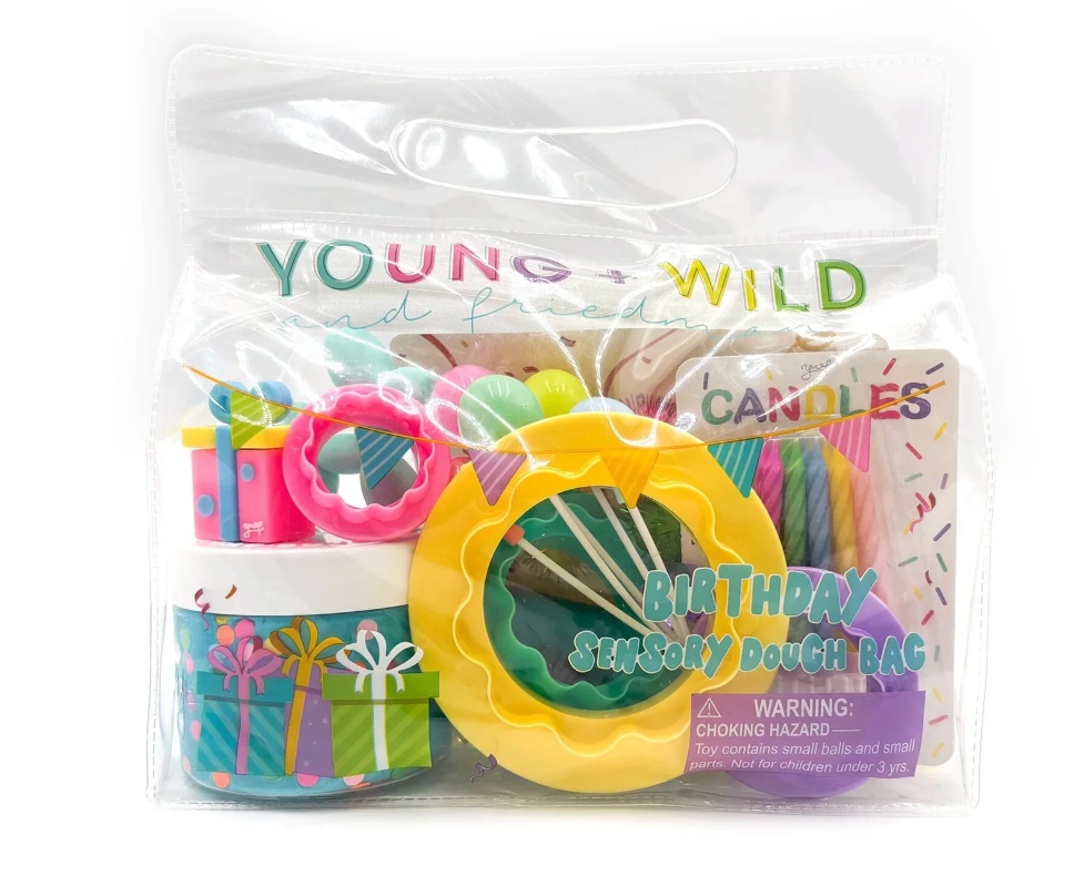Sensory Dough Bag - Birthday