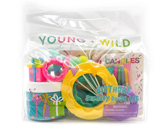 Sensory Dough Bag - Birthday
