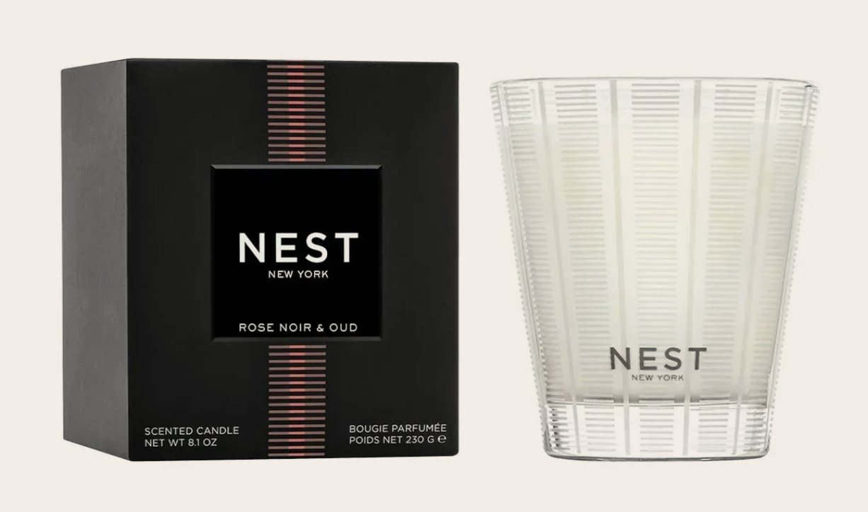 Classic Candle 8.1 oz ROSE NOIR AND OUD