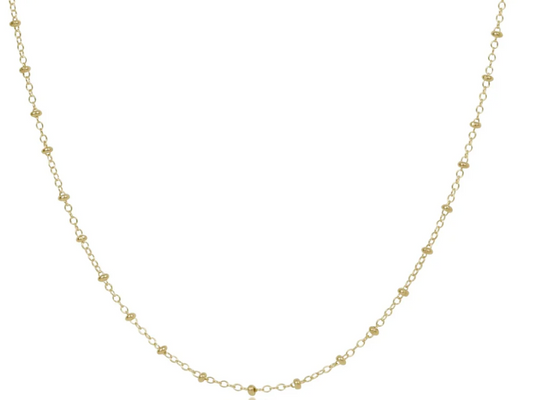 15" Choker Simplicity Chain Gold 2mm