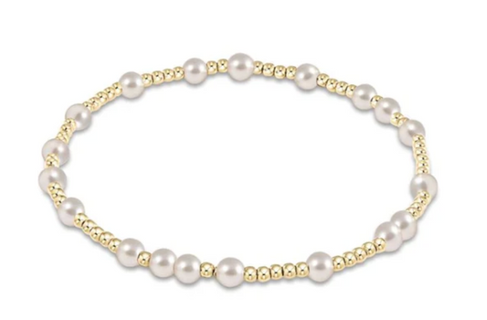 egirl Hope Unwritten Pearl 4mm Bracelet