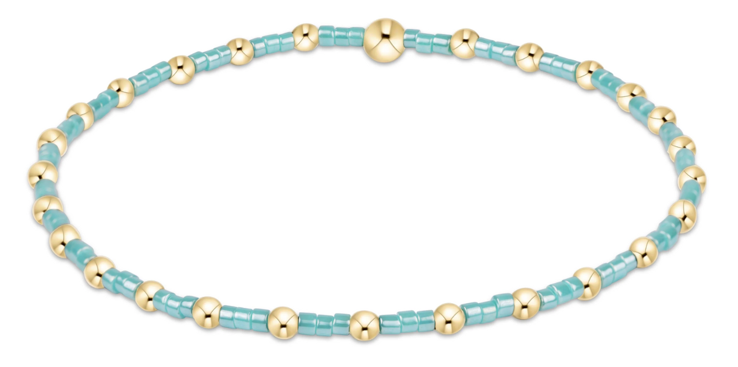 Hope Sincerity Bracelet - Sea Glass
