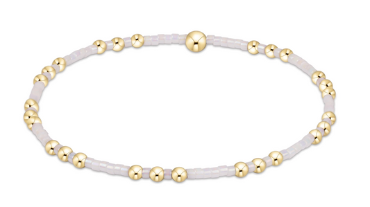 Hope Joy Bracelet - Silky White
