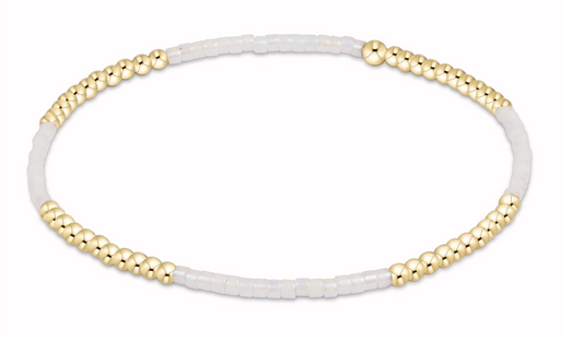 Hope Blissful Bracelet - Silky White