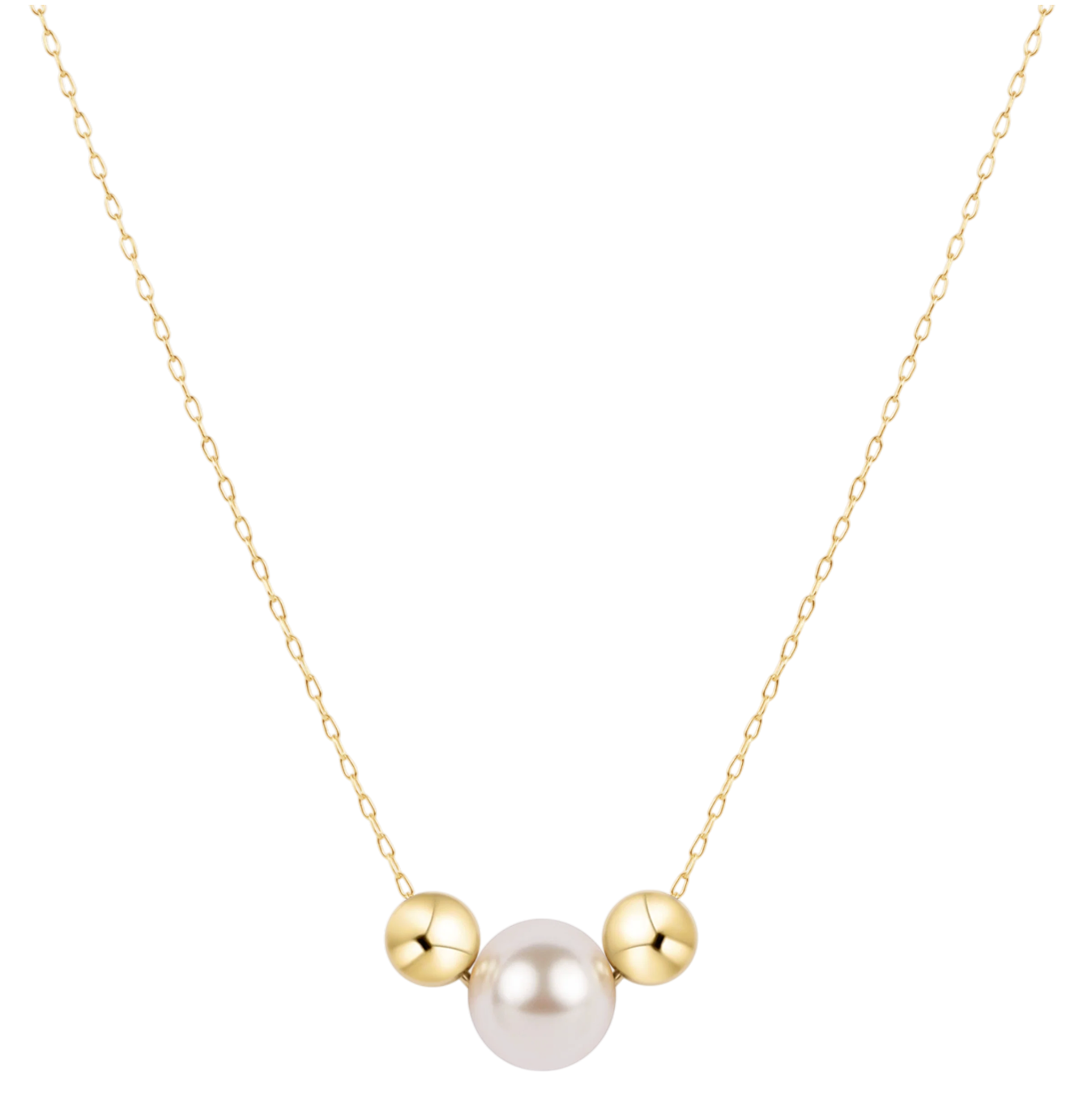 egirl 14" Necklace Gold - Purpose Pearl