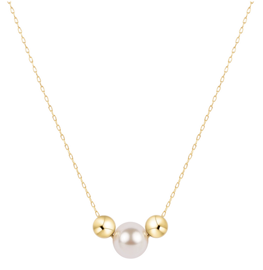 egirl 14" Necklace Gold - Purpose Pearl