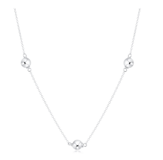 15" Choker Simplicity Chain Sterling - Classic Ste