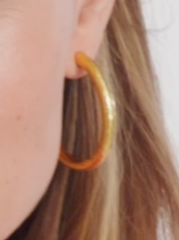 HAVANA HOOP GOLD - L