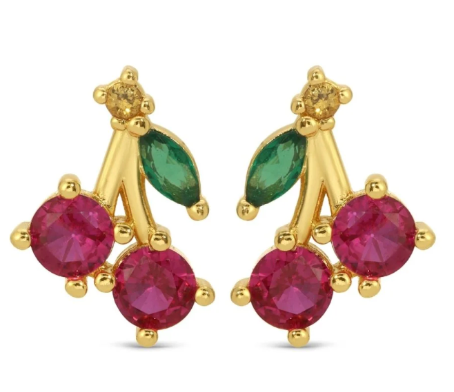 CHERRY EARRINGS