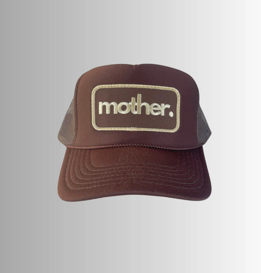 Mother Patch Trucker Hat Mocha | Brown