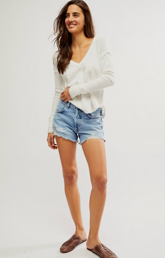 NOW OR NEVER DENIM SHORT