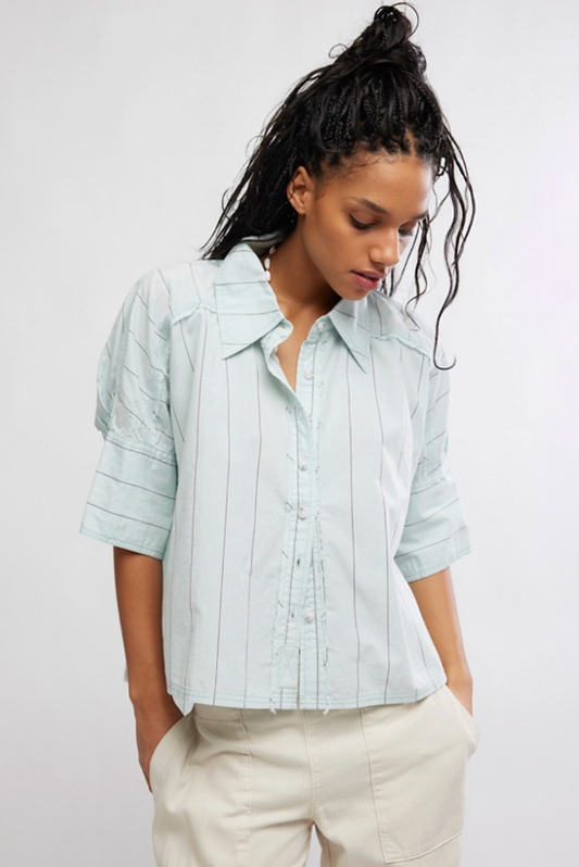 SEASIDE COTTON STRIPE SHI