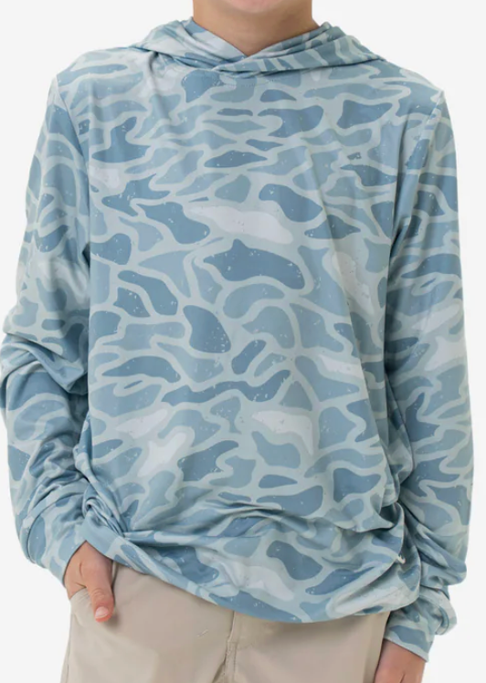 Youth - Performance Hoodie - Seaside Camo Medium (8)