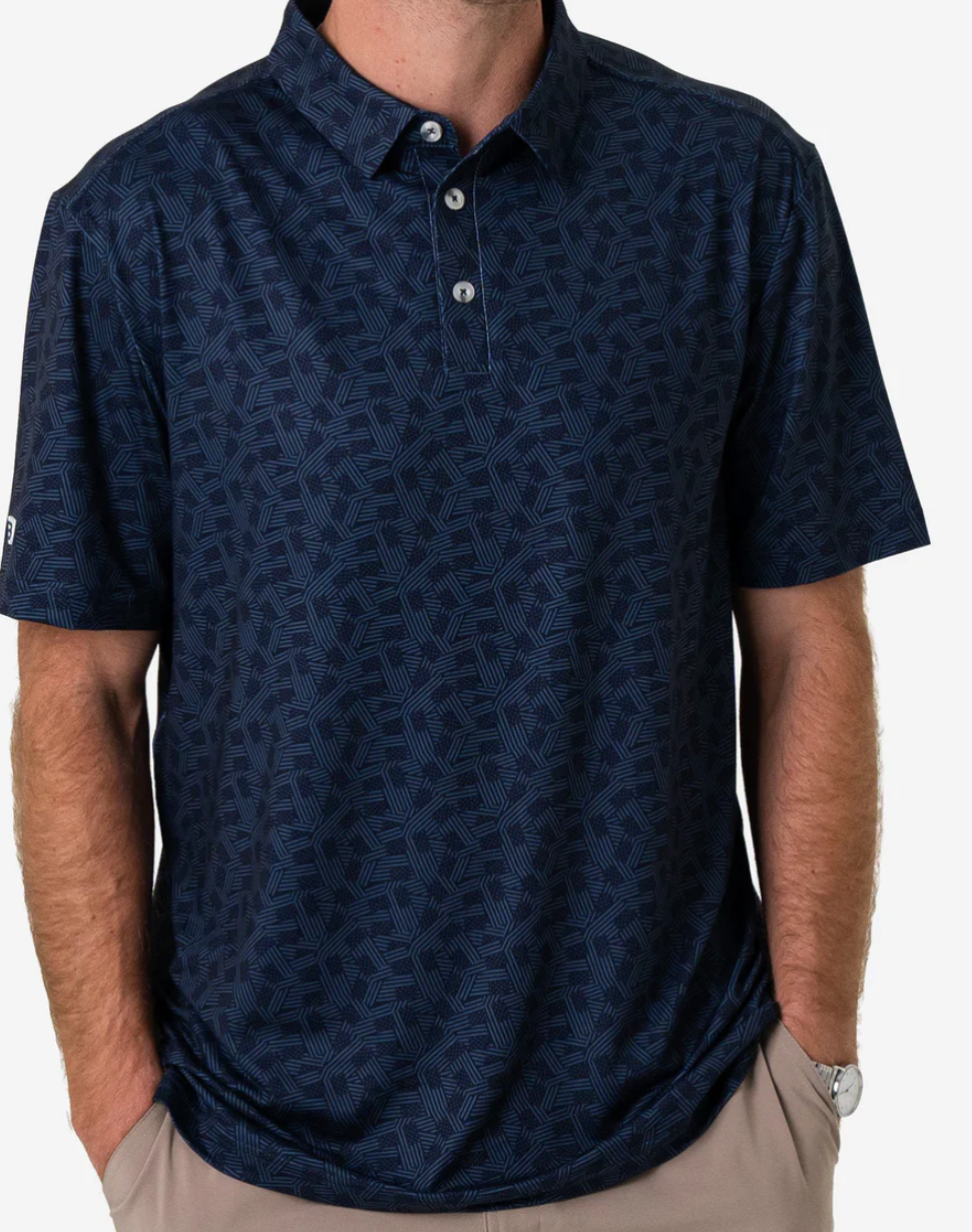 Performance Polo - Stars And Stripes (Navy) Medium