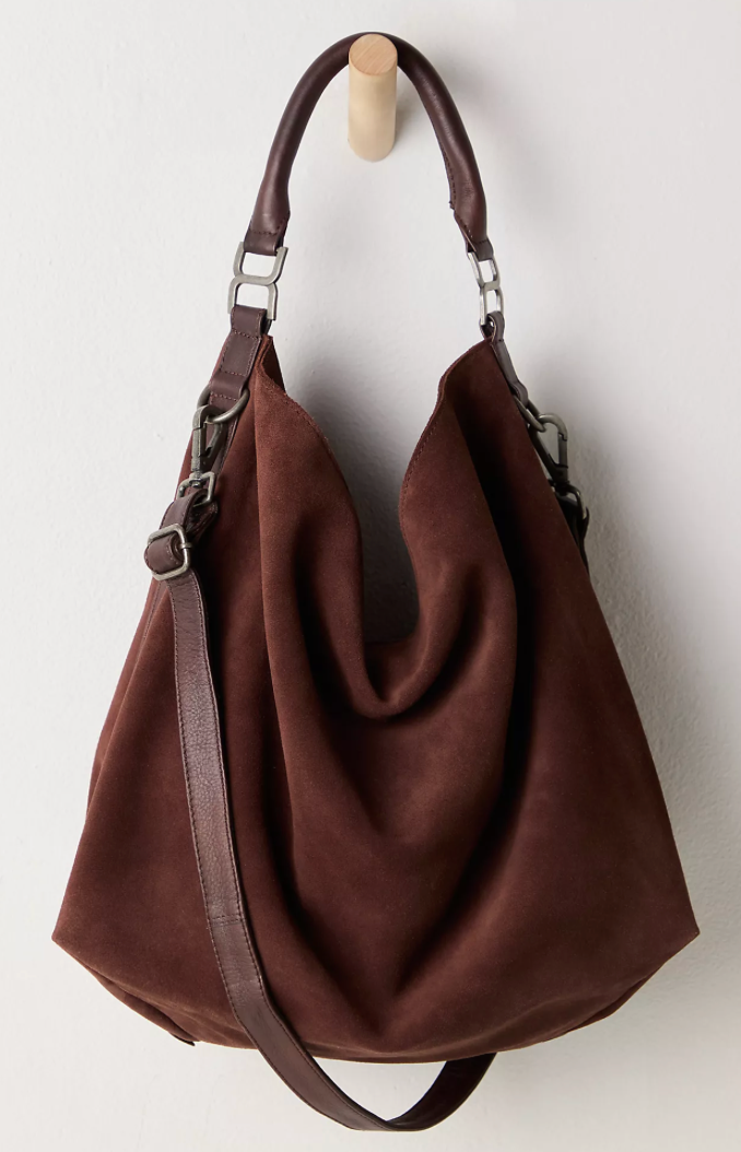 SUZIE SUEDE SLOUCH TOTE