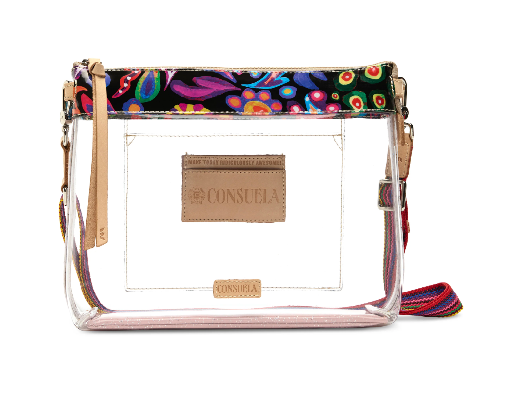 Downtown Crossbody, Clear Sophie