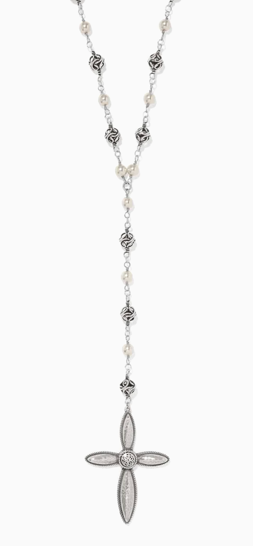 Ferrara Lacrima Rosary Necklac