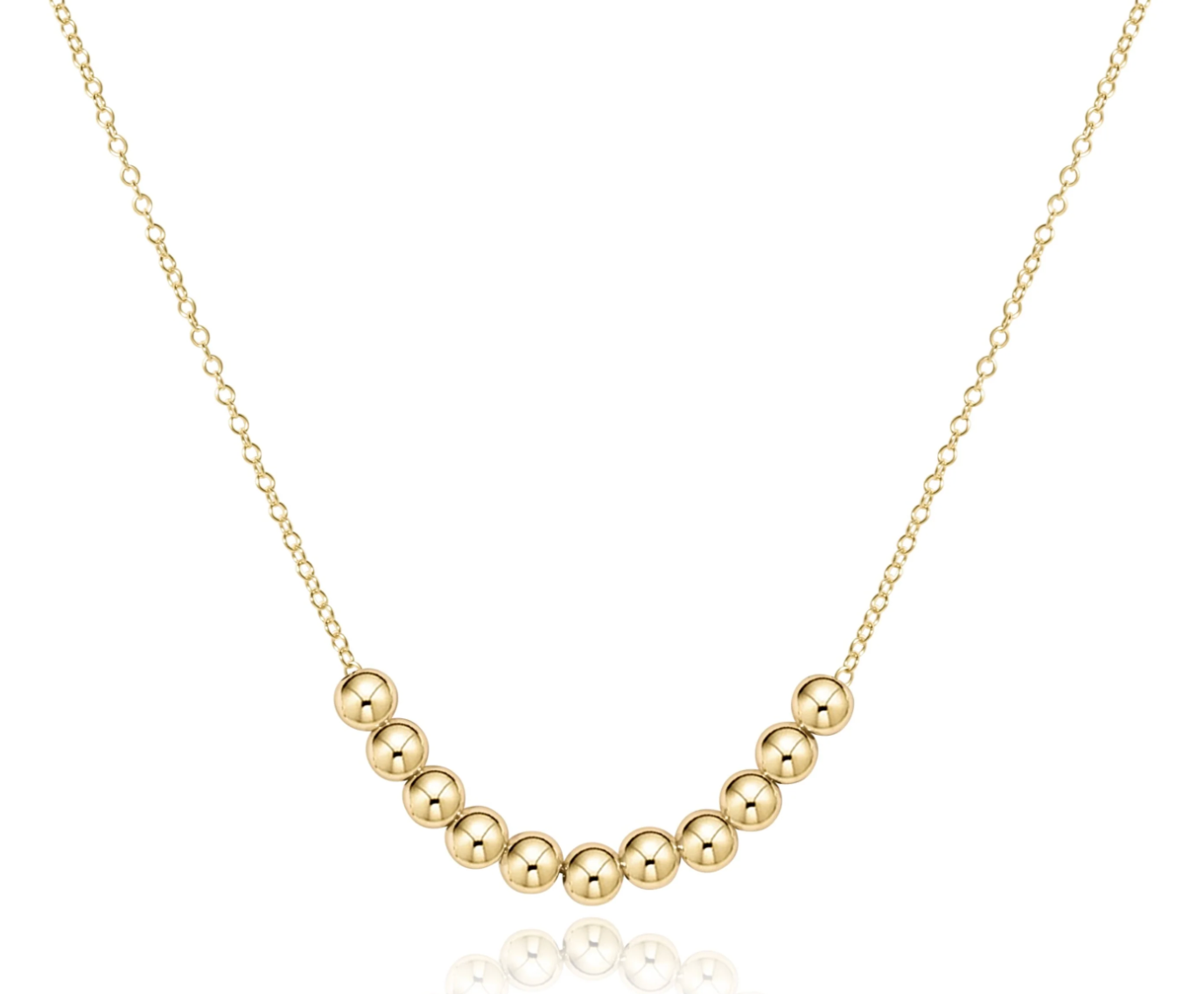 16" Necklace Gold - Beaded Bliss Gold