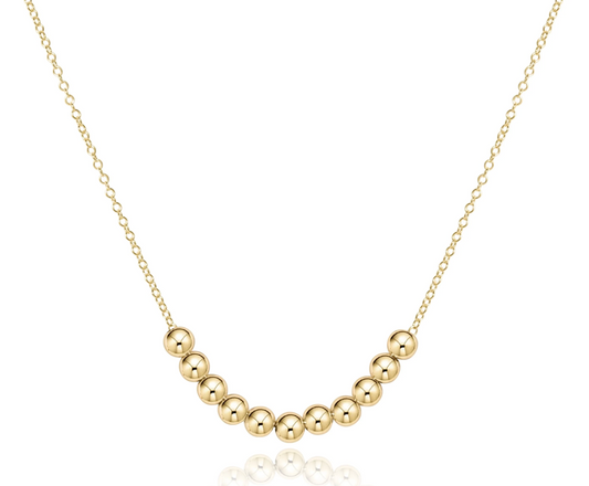 16" Necklace Gold - Beaded Bliss Gold