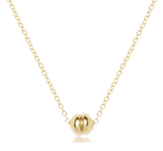 16" Necklace Gold - Admire Small Gold