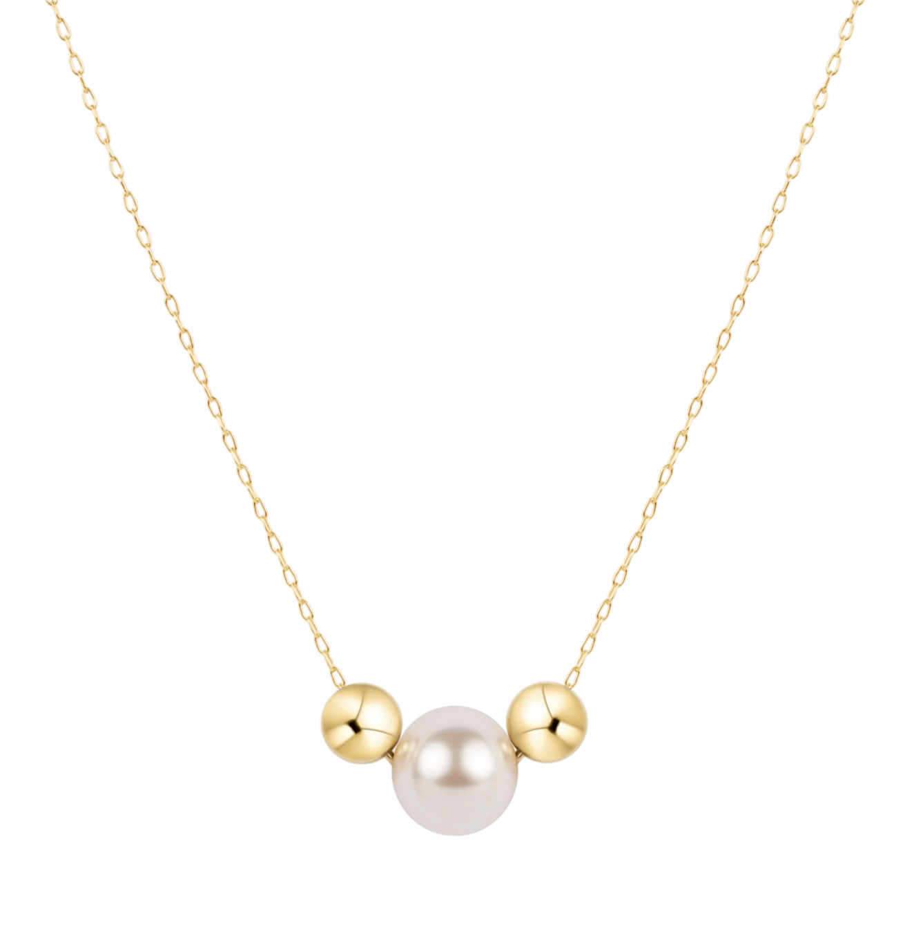 16" Necklace Gold - Purpose Pearl