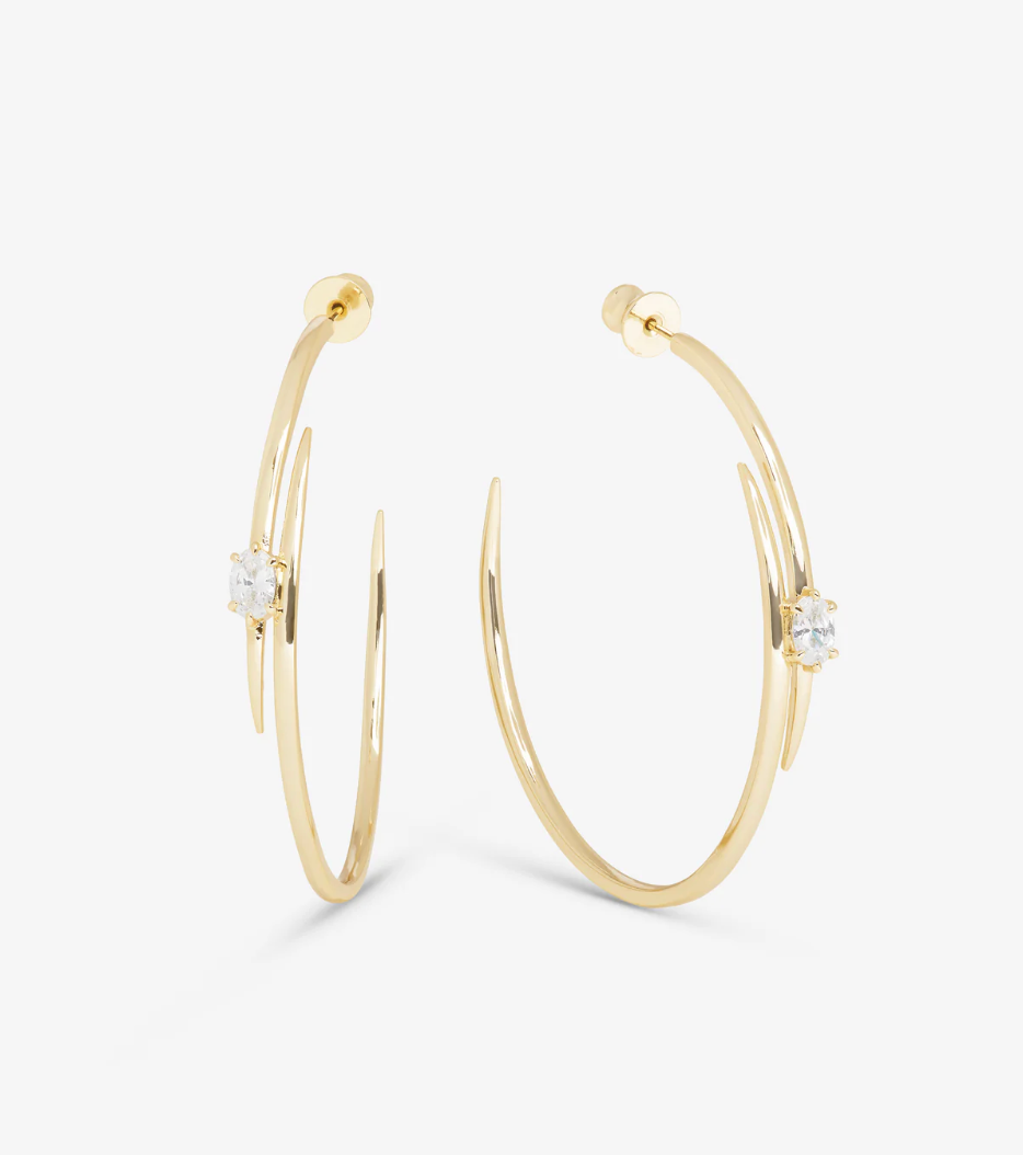 She's On Point Lasso Hoops 2'