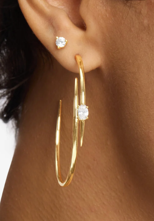 She's On Point Lasso Hoops 2'