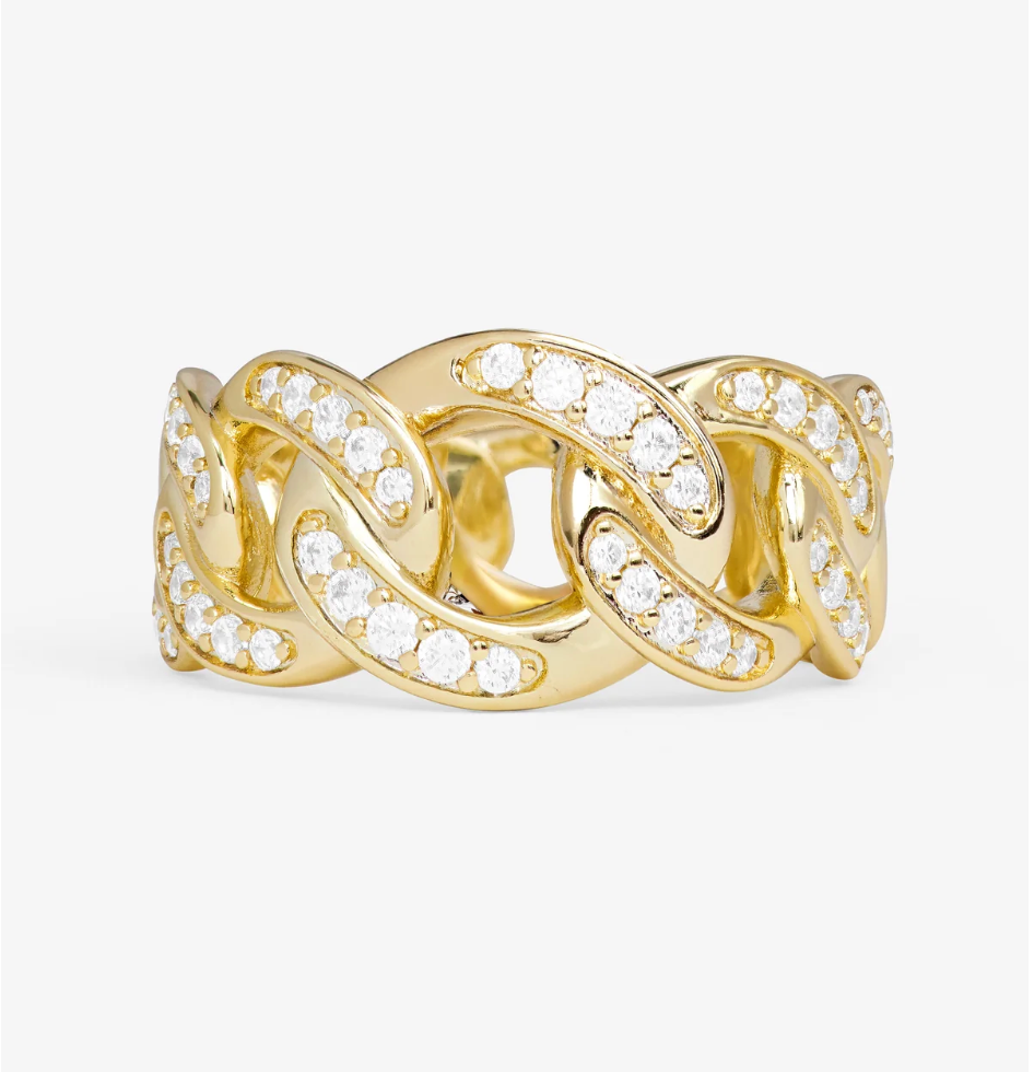 Graduated Pavé Julian Ring