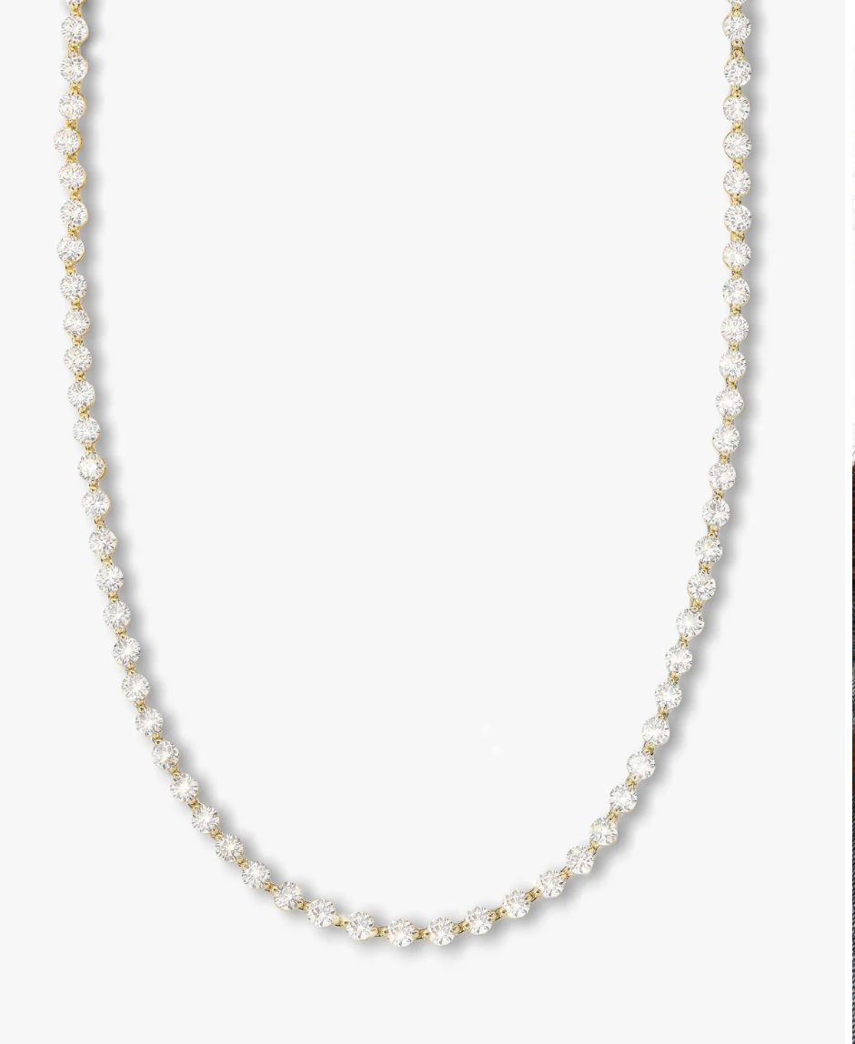She's an Icon Tennis Necklace 18'
