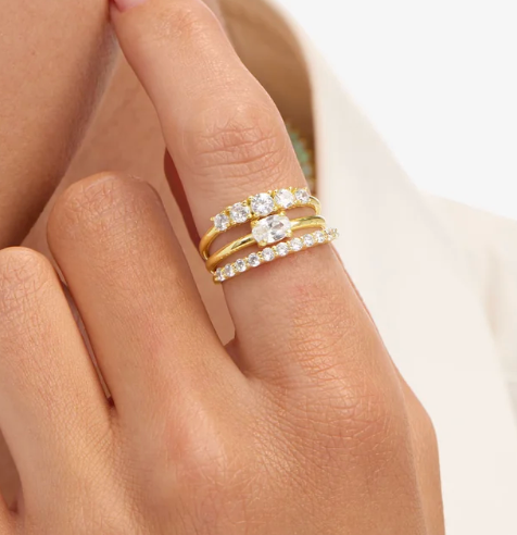 She's So Stacked Ring