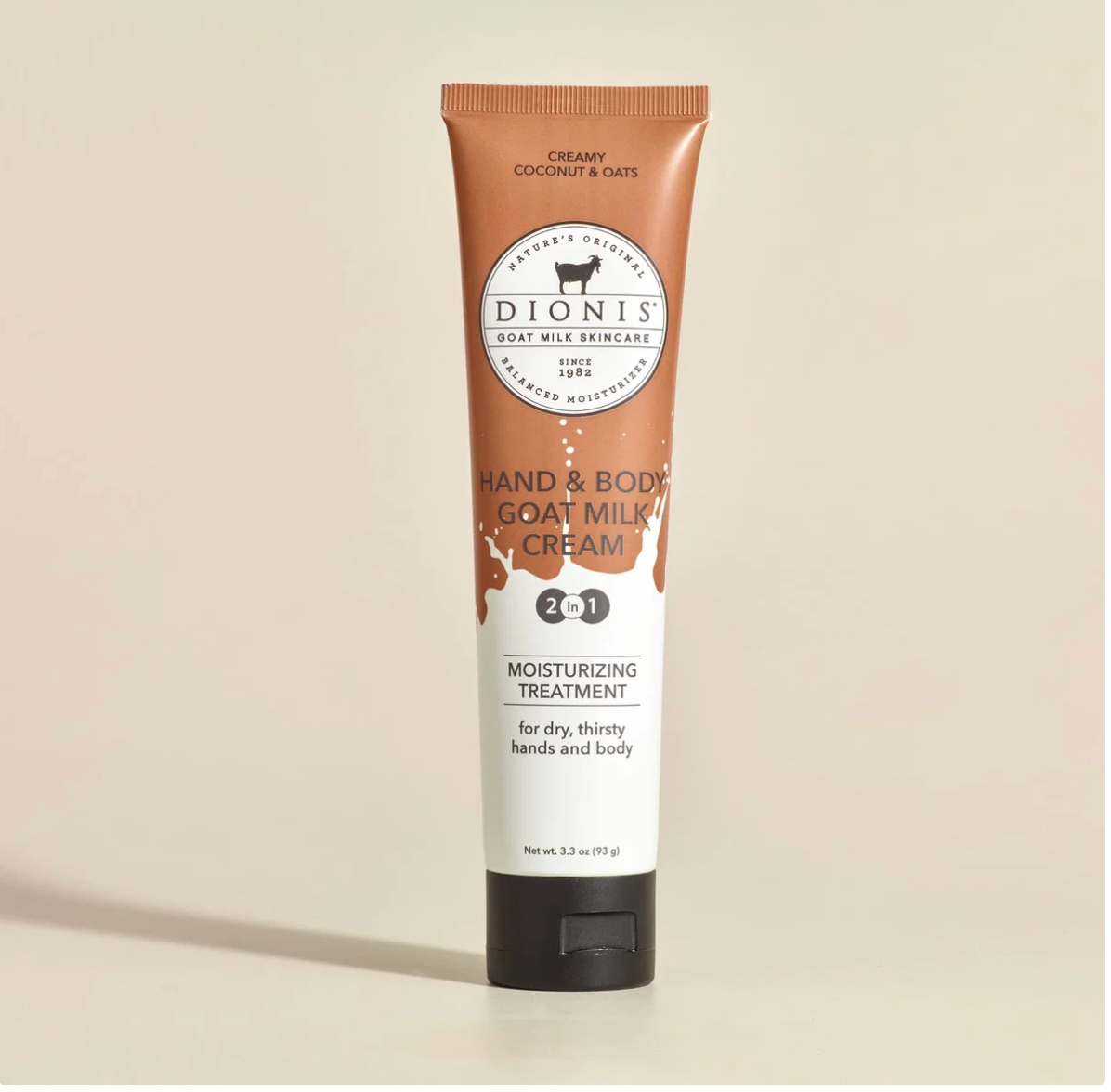 Hand & Body Cream 3.3 oz., Creamy Coconut & Oats