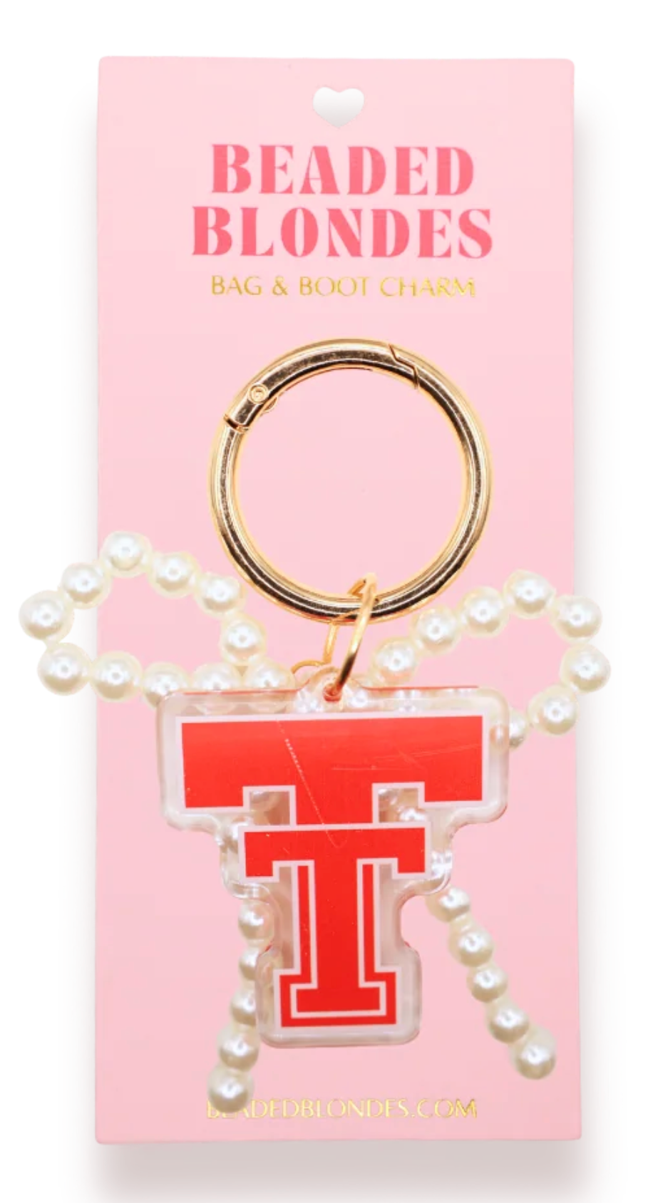 Texas Tech Bag & Boot Charm