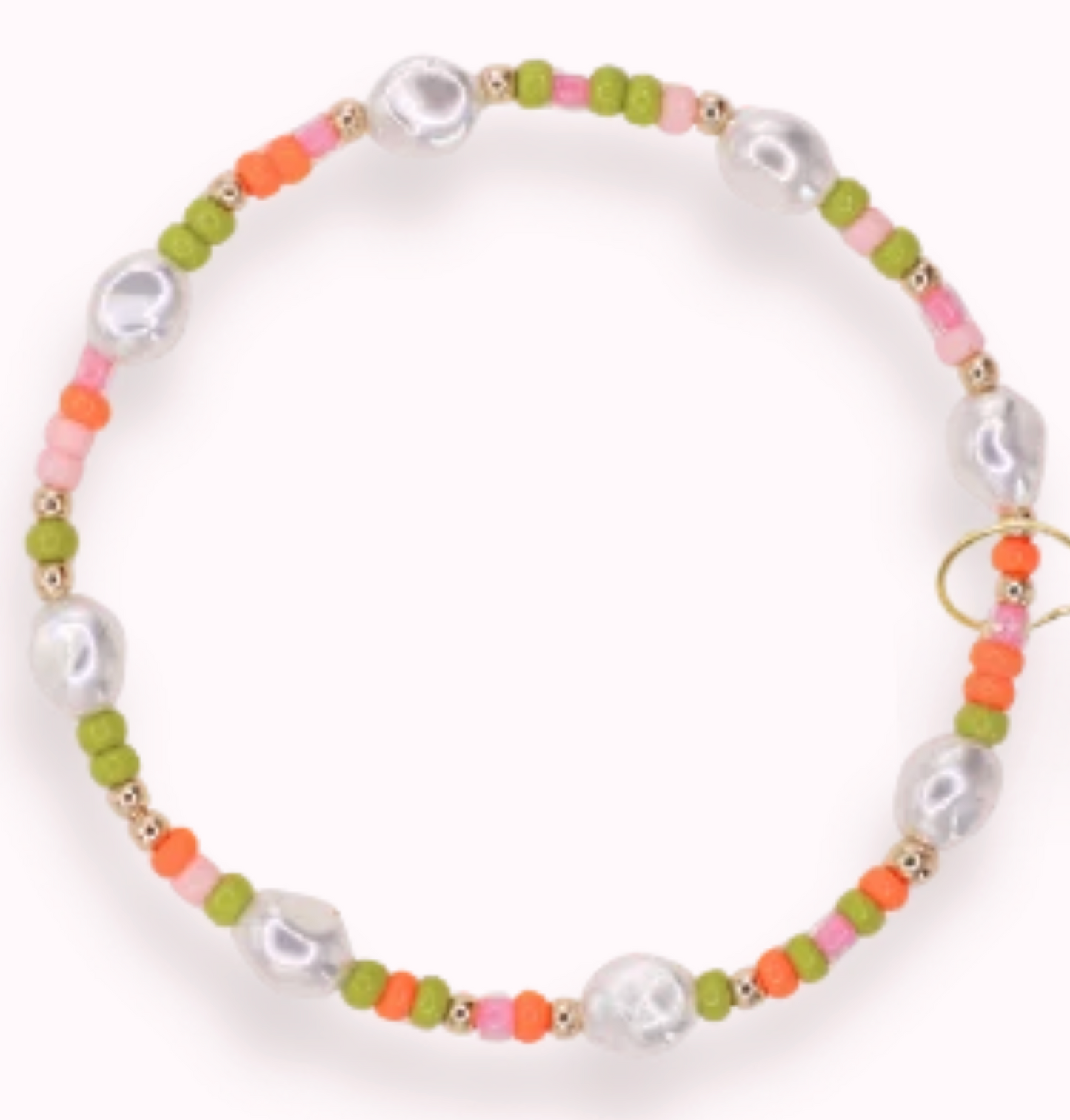 Sherbet Sprinkle Pearl Anklet
