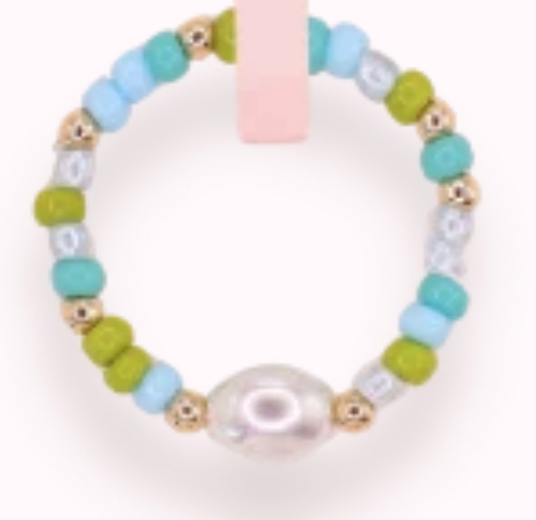 Capri Sprinkle Pearl Ring