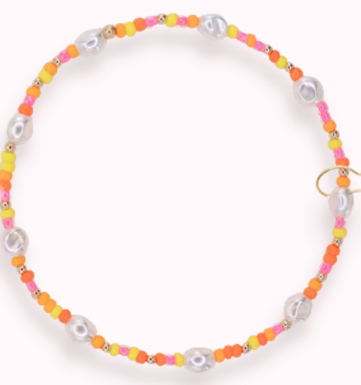 Sunkissed Sprinkle Pearl Anklet