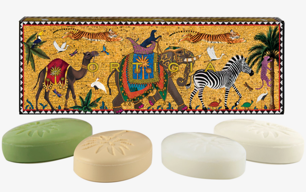 Flying Tiger Assorted Set of 4 Soaps 25g / 0.9 oz