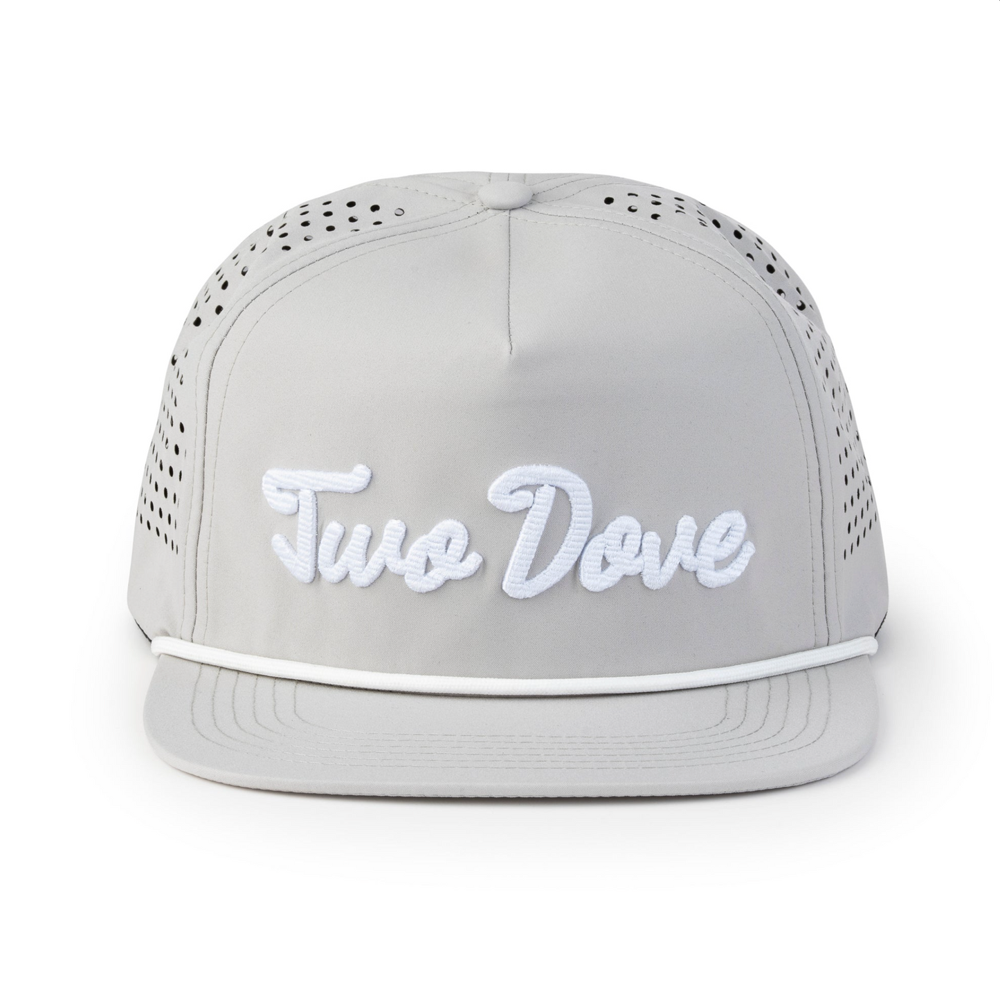 Perforated Rope Stitch - Grey