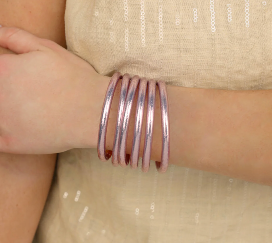 ICE ROSE-All Weather Bangle-Set of 6