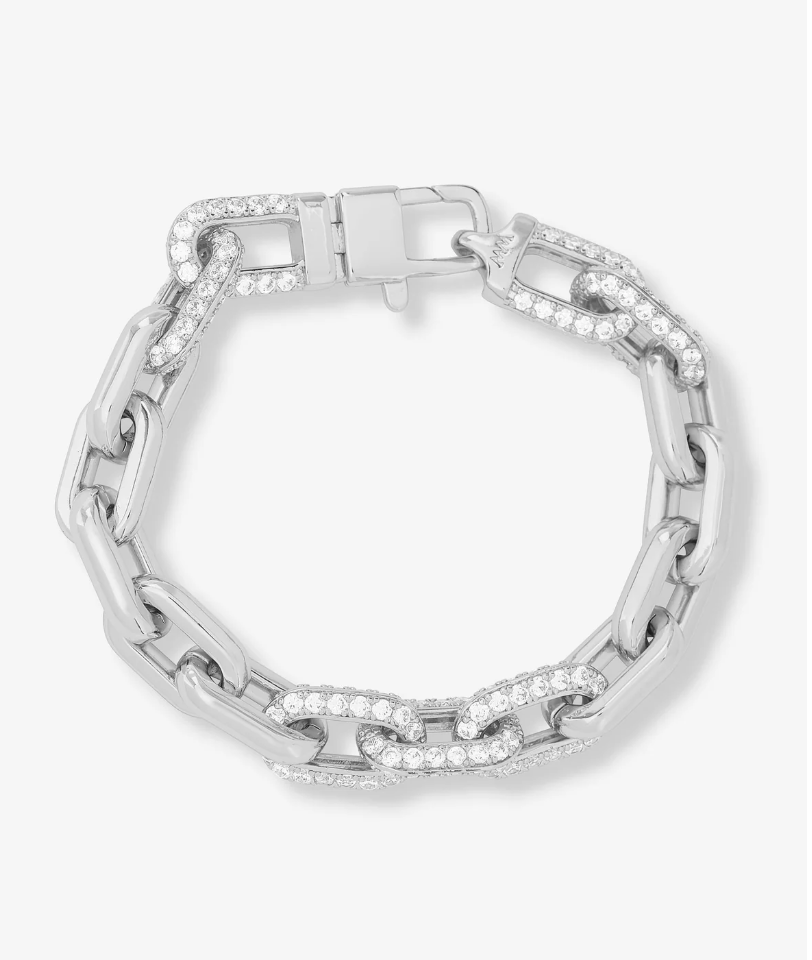 Frankie Pavè Chain Bracelet