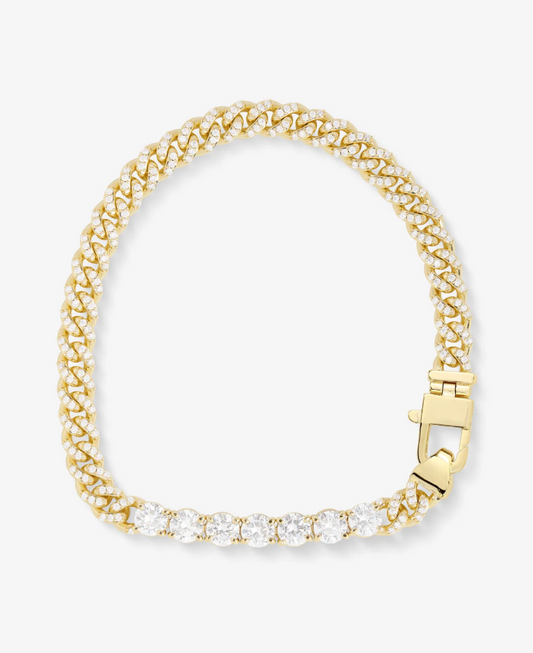 Pave Julian Loves Diamonds Bracelet
