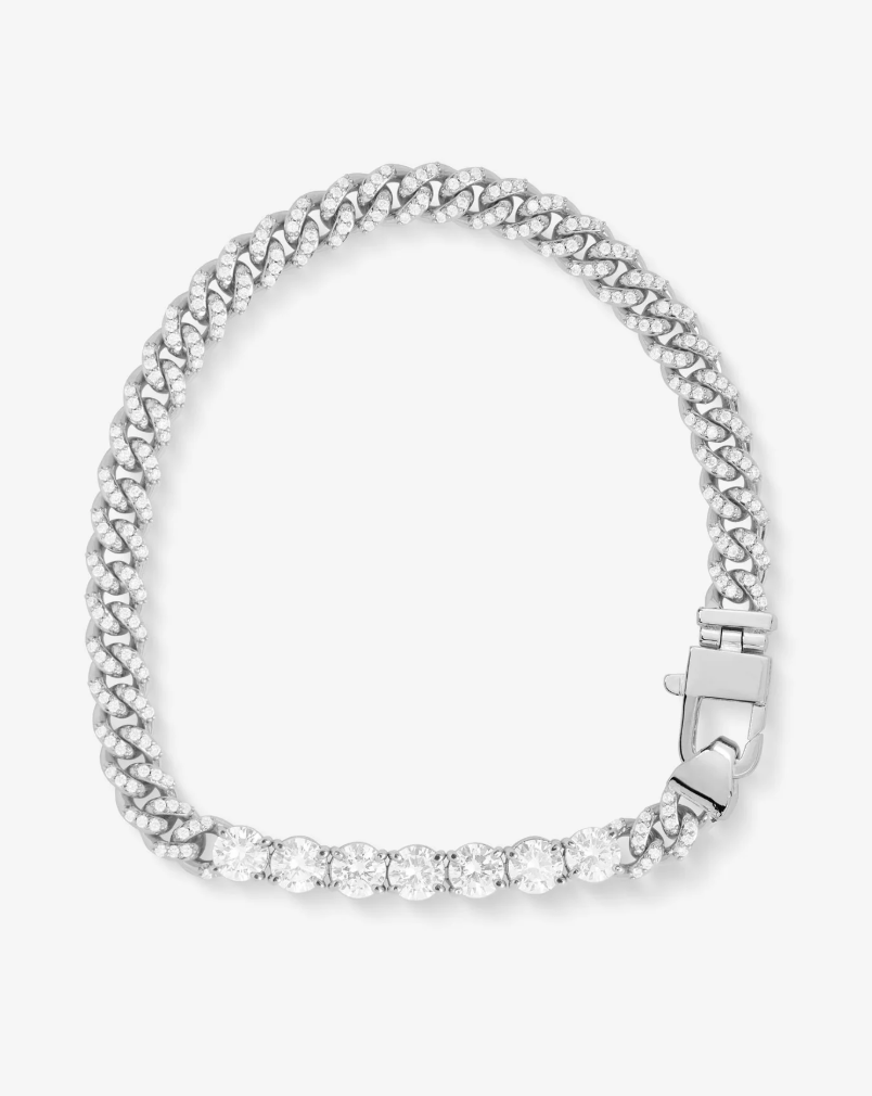 Pave Julian Loves Diamonds Bracelet
