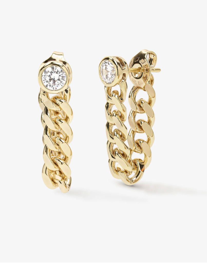 Julian Soft Chain Hoops