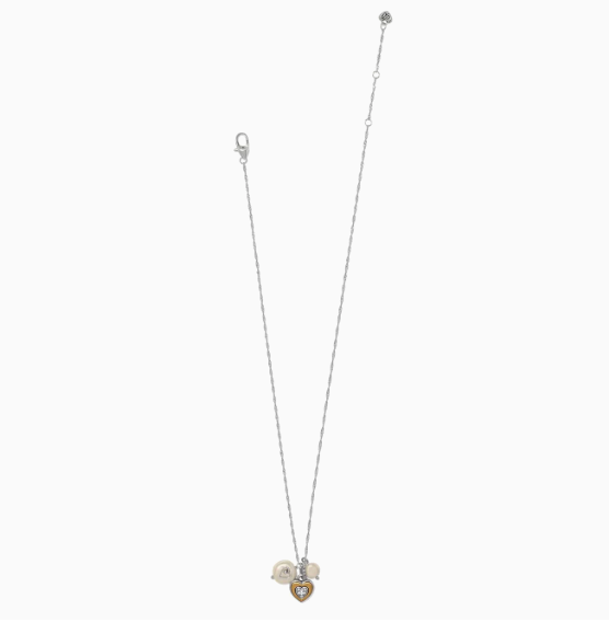 One Heart Pearl Short Necklace