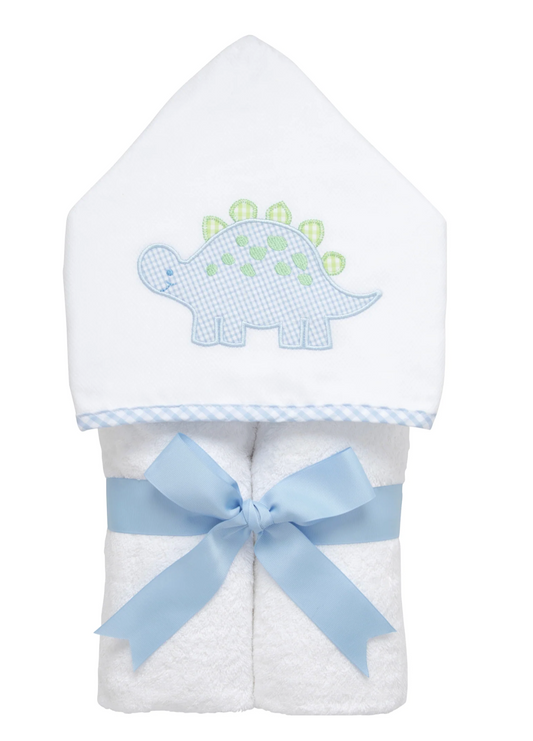 Dino Everykid Towel, Blue