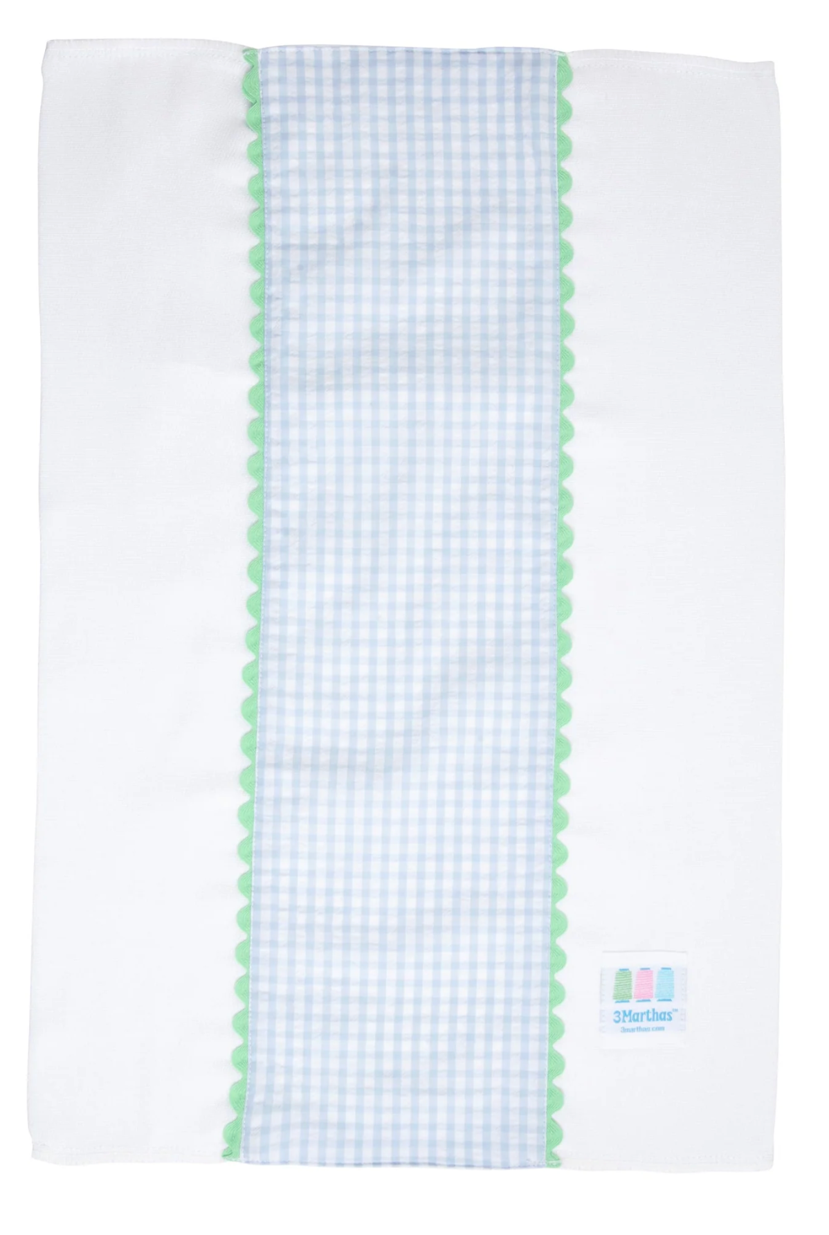 TRAIN FANCY FABRIC BURP