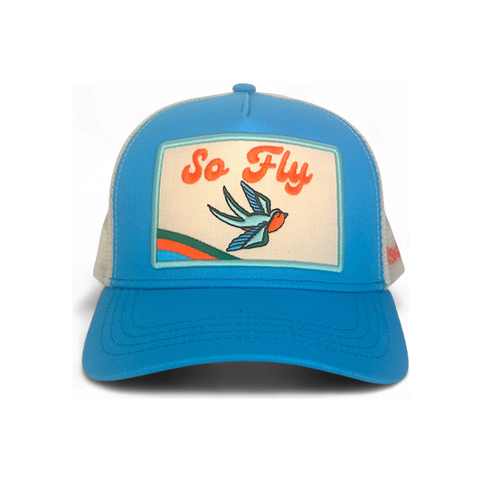 So Fly Trucker - Turquoise