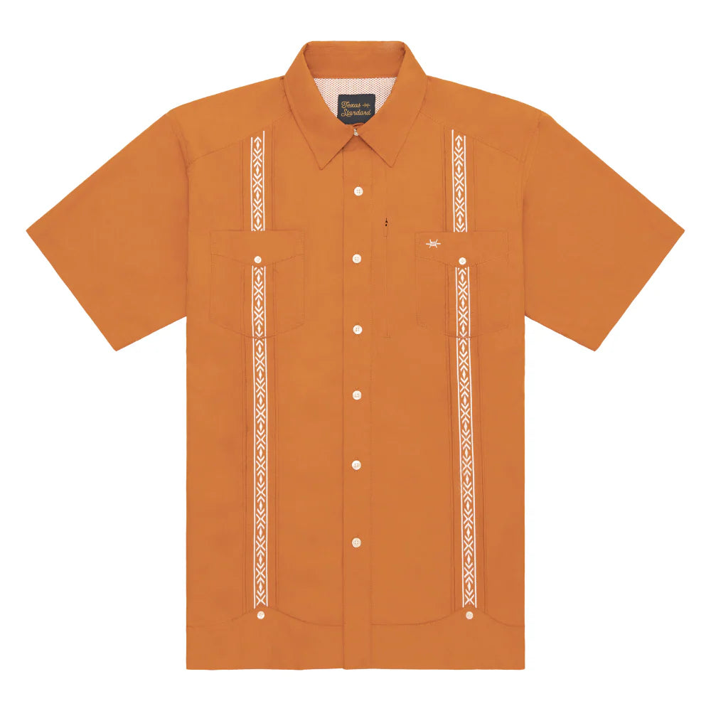 GUAYABERA LIBRE BURNT ORANGE 3XL
