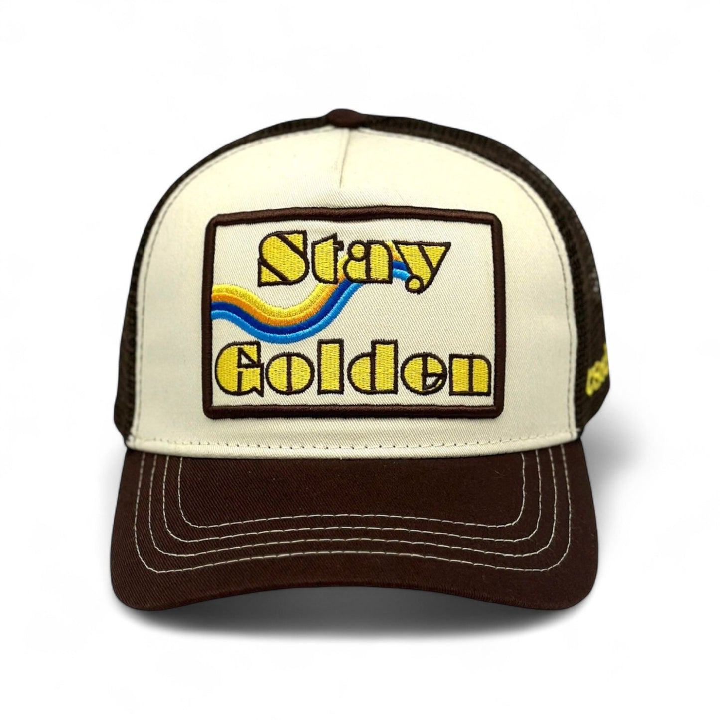 Stay Golden Trucker - Brown
