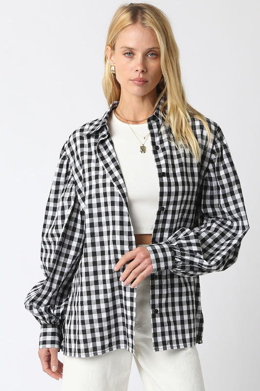 Haley Gingham Shirt