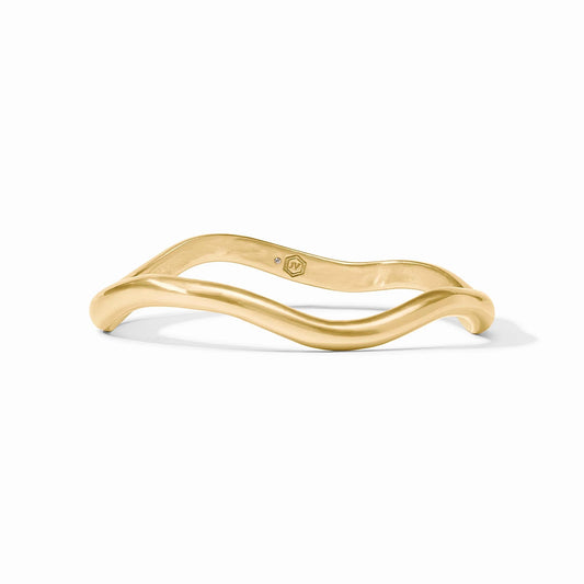 Wave Bangle Gold M